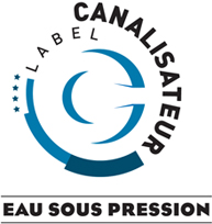 CANALISATEUR Label Eau sous pression
